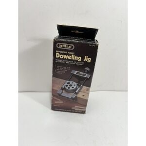 General No 840 Revolving Turret Doweling Jig Woodworking Tool Made in USA
